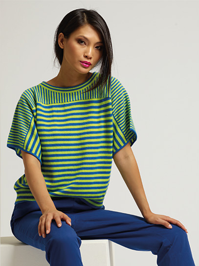 Sweater „Coon neon-stripes“
