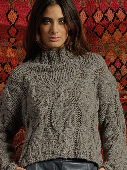 Sweater „Massima“ Bouclé Handknit