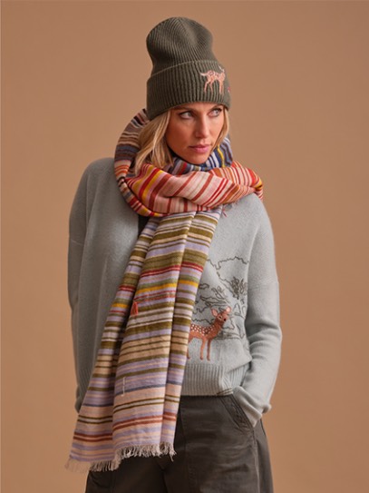 Hoody „Tube“; Trousers „Vivo“; Shawl „Caro“