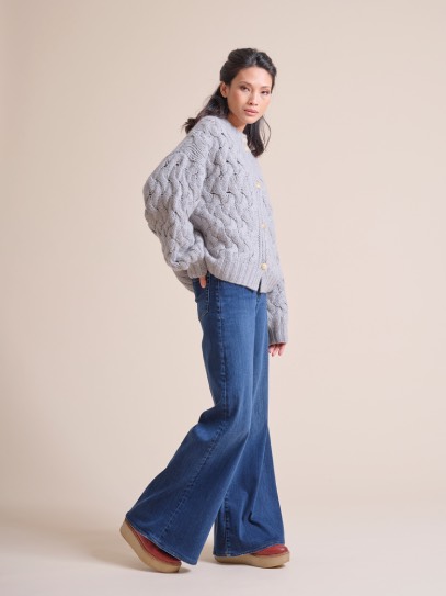 Cardigan&ldquo; Lotta&ldquo; handknit