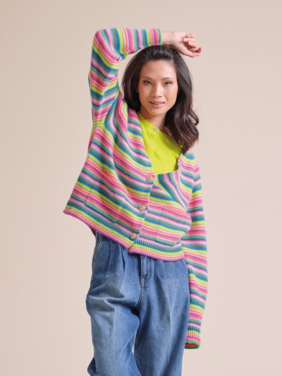 Cardigan &bdquo;Gipsy Century&ldquo; Powerful; Vest &bdquo;Gina&ldquo;