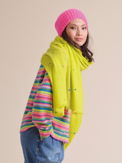Cardigan &bdquo;Gipsy Century&ldquo; Powerful; Shawl &bdquo;Sparkle&ldquo;; Hat &bdquo;Patent&ldquo; Degradee