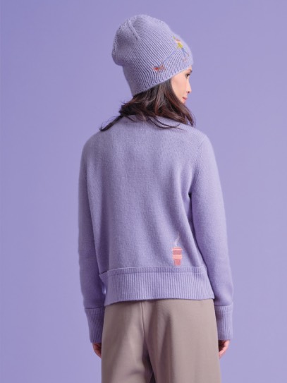 Cardigan &bdquo;Gwin Dogwoman&ldquo;; Hat &bdquo;Pauli Dogwoman&ldquo;