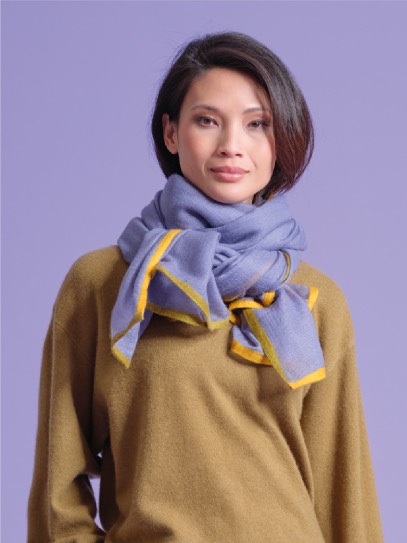 Sweater &bdquo;Antonia&ldquo;; Shawl &bdquo;Diamond felted&ldquo;