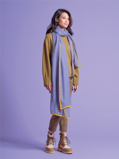 Sweater &bdquo;Antonia&ldquo;; Shawl &bdquo;Diamond felted&ldquo;