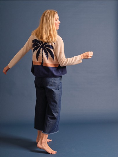 Sweater &bdquo;Bluna&ldquo; Palm