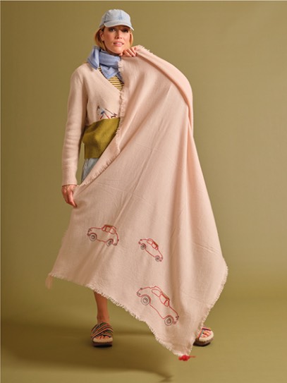 Shawl &bdquo;Fiat 500&ldquo;