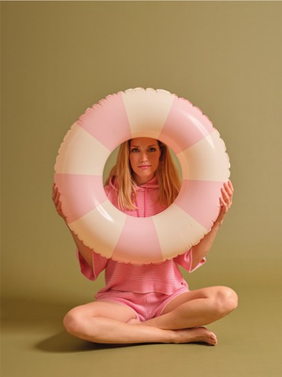 Sweater &bdquo;Arabella&ldquo; Hoodie Stripes Jacquart; Shorty &bdquo;Mon&ldquo; Stripes 