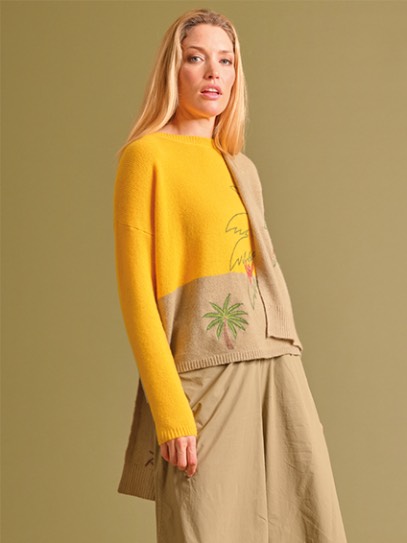 Cardigan &bdquo;Chica&ldquo; Orangutan;Sweater &bdquo;Emmi&ldquo; Orangutan